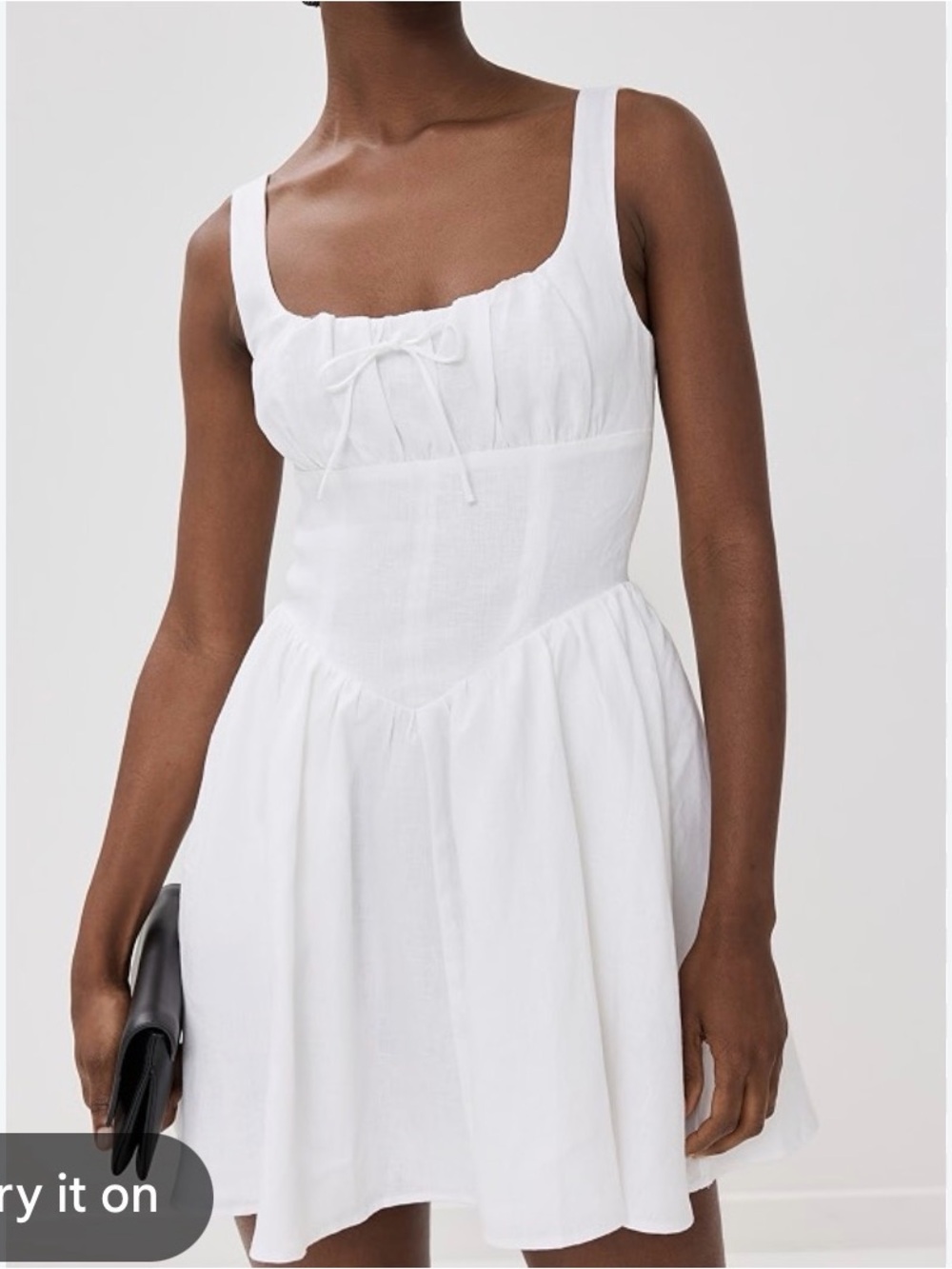 Reformation Daria Linen Dress